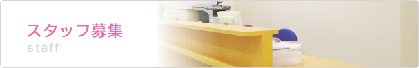 スタッフ募集のお知らせ